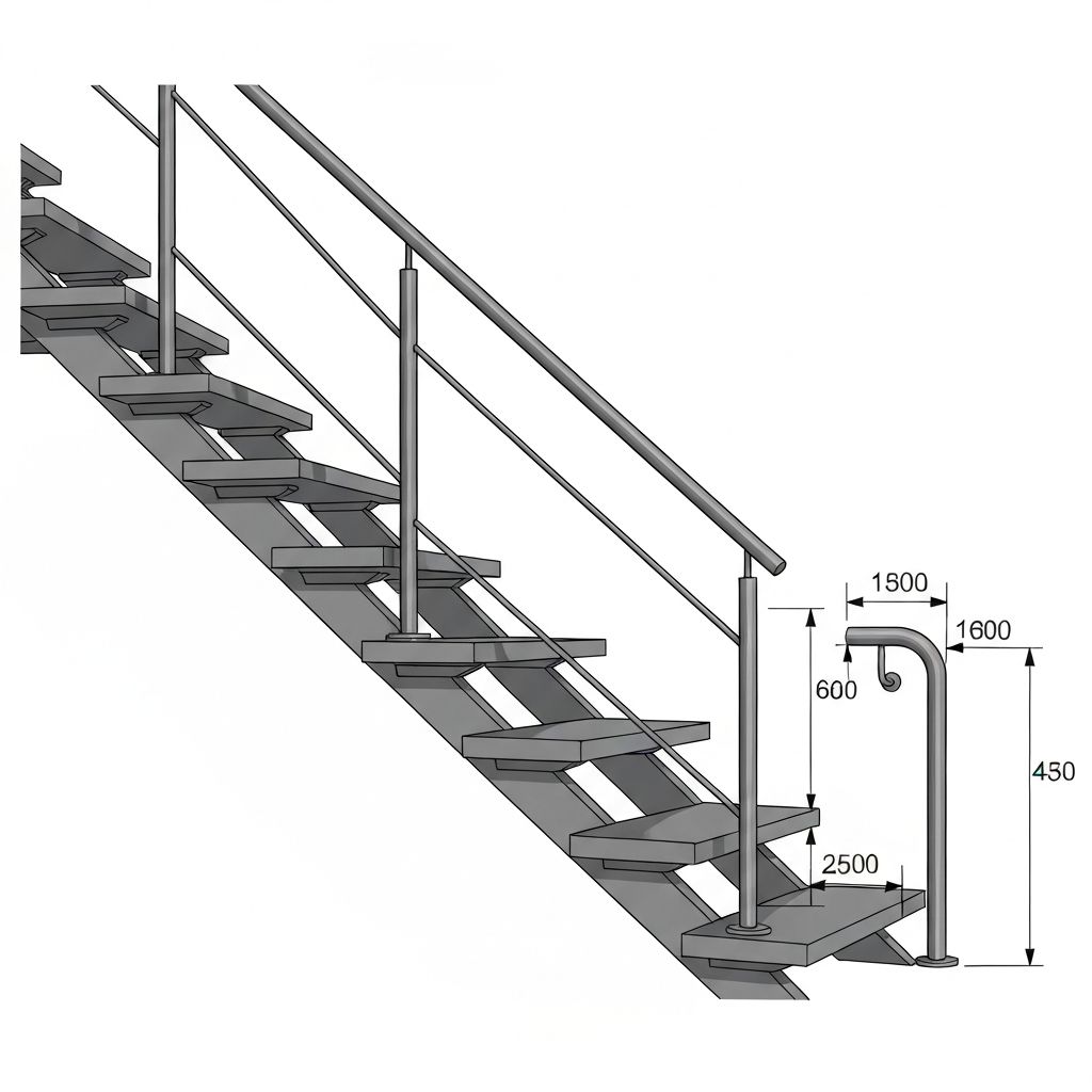 Escadas e Corrimãos